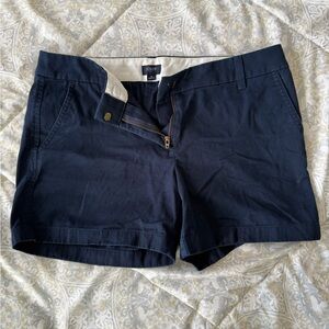 JCrew Women's Navy Shorts 8
